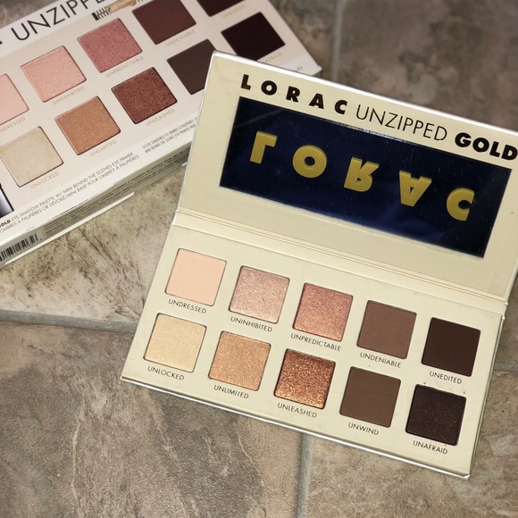 Lorac unzipped GOLD palette - Picture 2 of 3